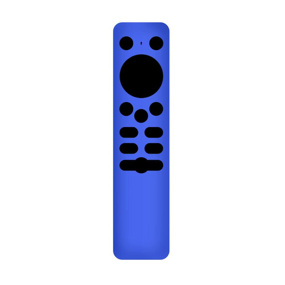 Realme 4k Tv Stick Uyumlu Uzaktan Kumanda Kılıfı - Silikon Koruyucu Kılıf - Koyu Mavi