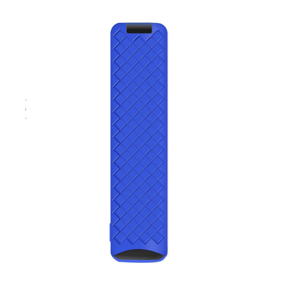 Realme 4k Tv Stick Uyumlu Uzaktan Kumanda Kılıfı - Silikon Koruyucu Kılıf - Koyu Mavi