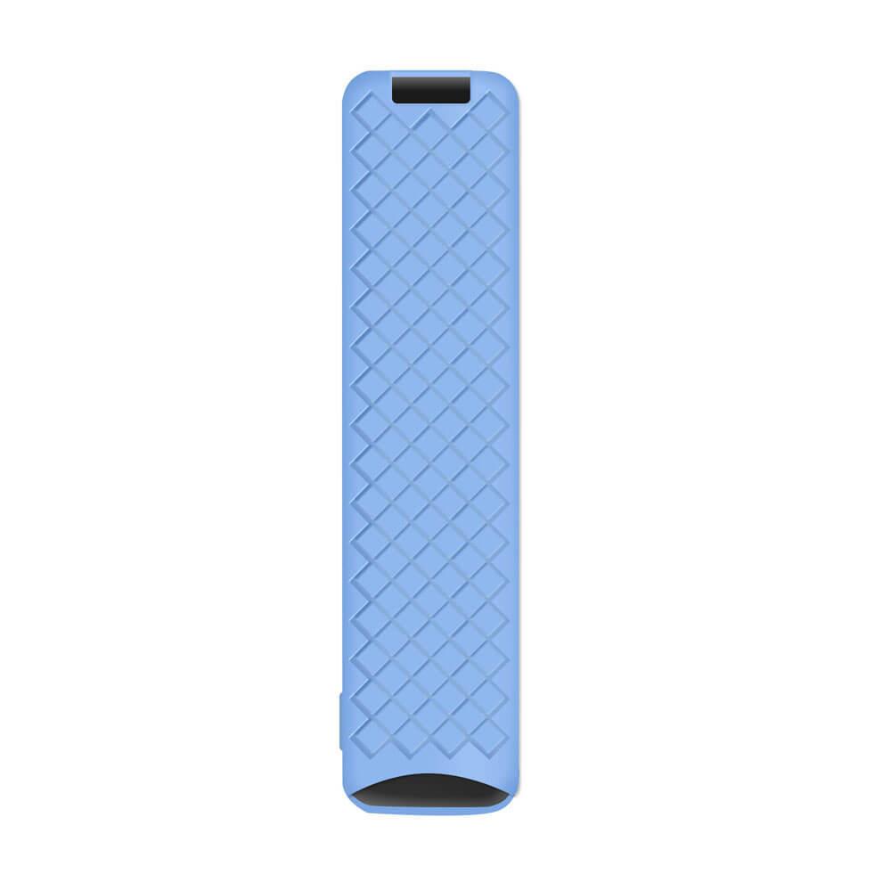 Realme 4k Tv Stick Uyumlu Uzaktan Kumanda Kılıfı - Silikon Koruyucu Kılıf - Açık Mavi