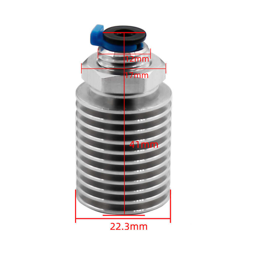 3D Yazıcı Voron 0 Radyatör V6 Metal Isı Borusu Bağlantısı 1.75mm - GD171