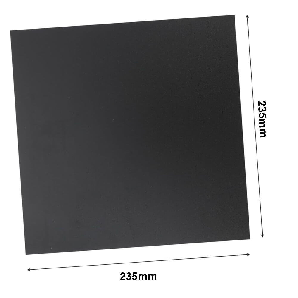 3D Yazıcı Manyetik Isıtıcı Tabla Yüzeyi- 235x235mm - GD180
