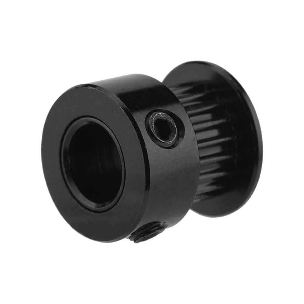 Gt2 20 Diş 8mm Alüminyum Alaşım Dişli Senkron Zamanlama Kayışı Kasnağı - Siyah - GD192
