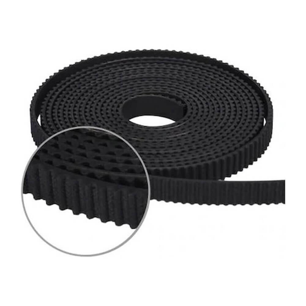 3D Yazıcı GT2 6mm Transmisyon Kayışı Kauçuk Triger Kayışı - 2m