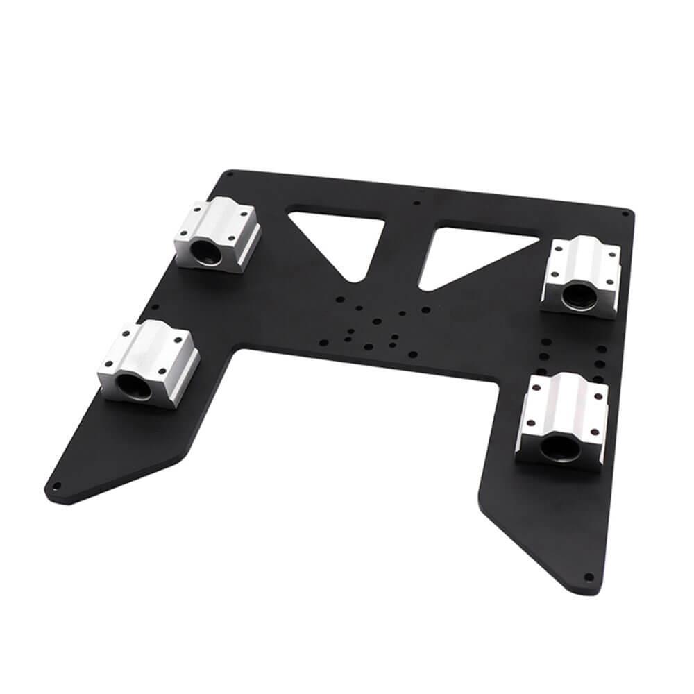 3D Baskı Z Ekseni Sıcak Yatak Destek Plakası Prusa I3 Anet A8 A6 220x220mm+ 4 adet Sc8uu Kaydırıcı - GD270