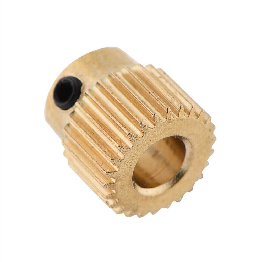 Mk8 Extruder 20 Diş-5mm Pirinç Özel Tel Besleme Ekstrüzyon Tekerleği Dişlisi - GD297