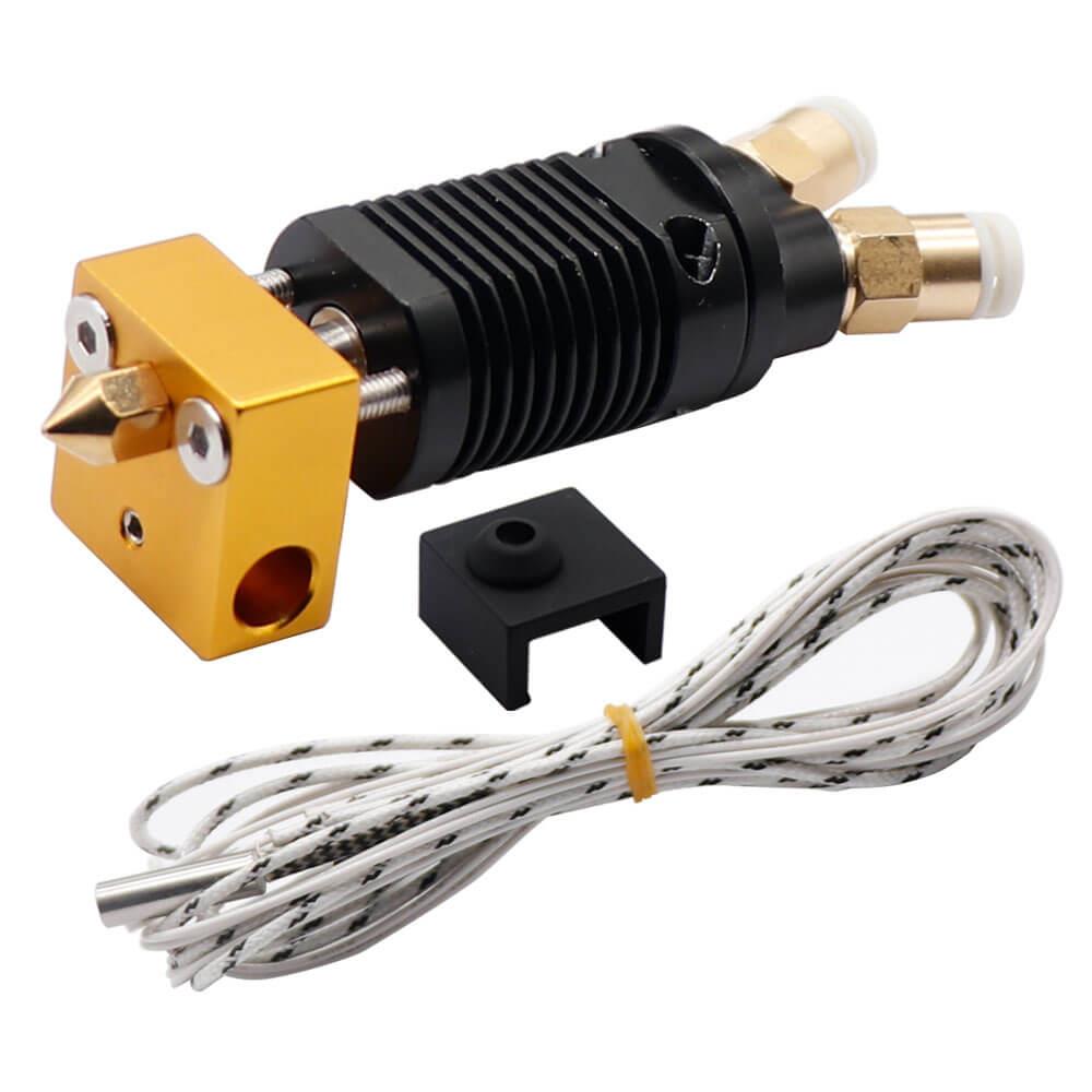 3D Yazıcı Çift Renkli Hotend Seti Montajlı Ekstruder Kafası 24V-50W - GD302