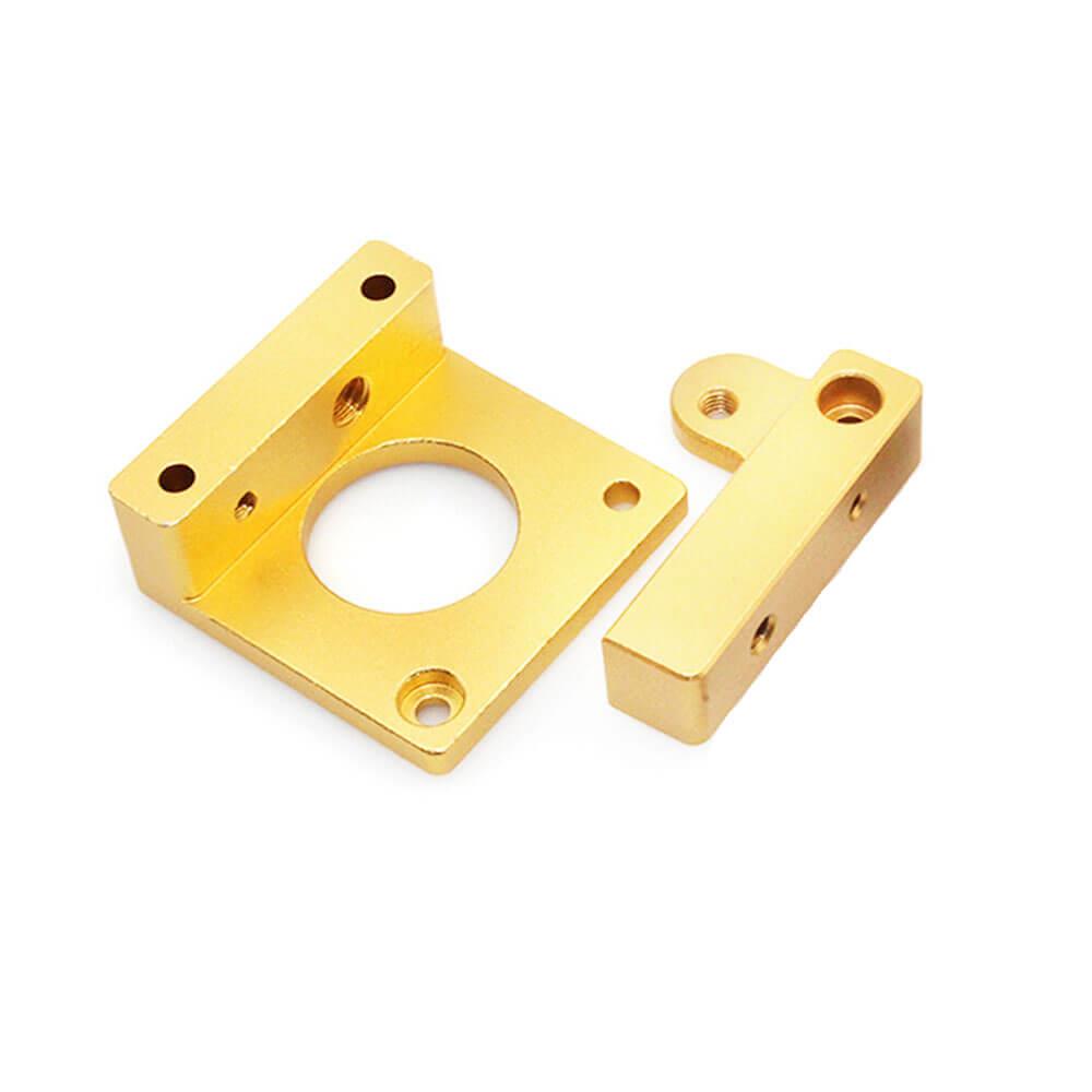 3D Yazıcı Alüminyum Blok 1.75 mm Ekstrüder Braketi MK8 Montaj Bloğu Sağ El Kısa - GD306