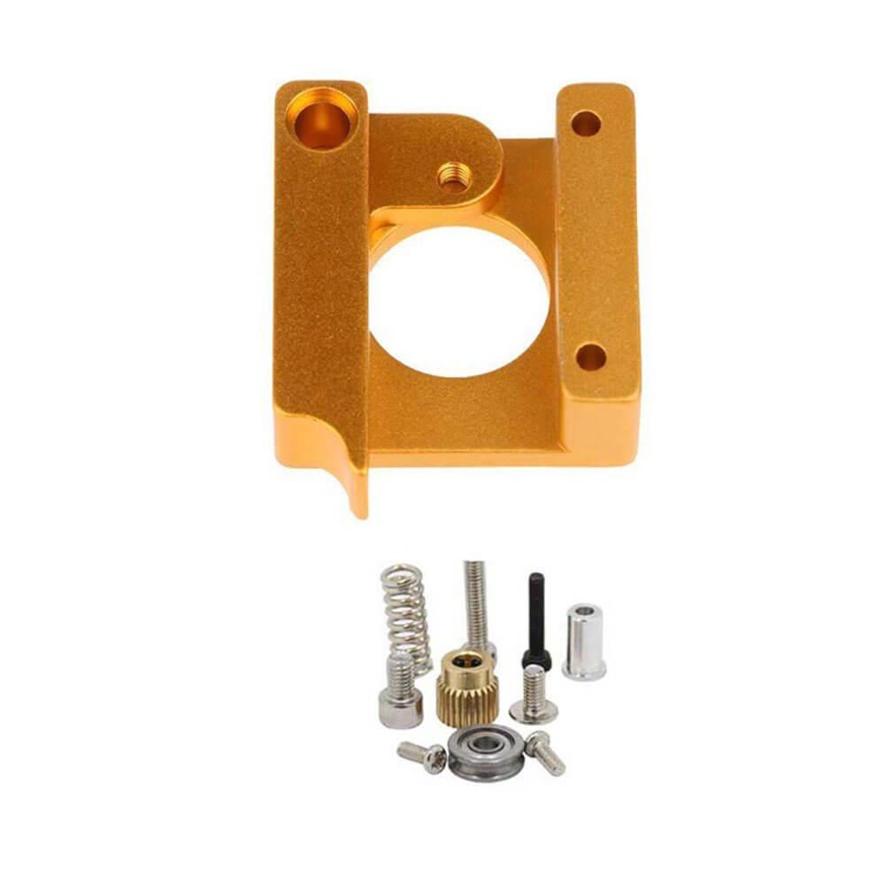 3D Yazıcı Alüminyum Blok 1.75 mm Ekstrüder Braketi MK8 Montaj Bloğu Sol El