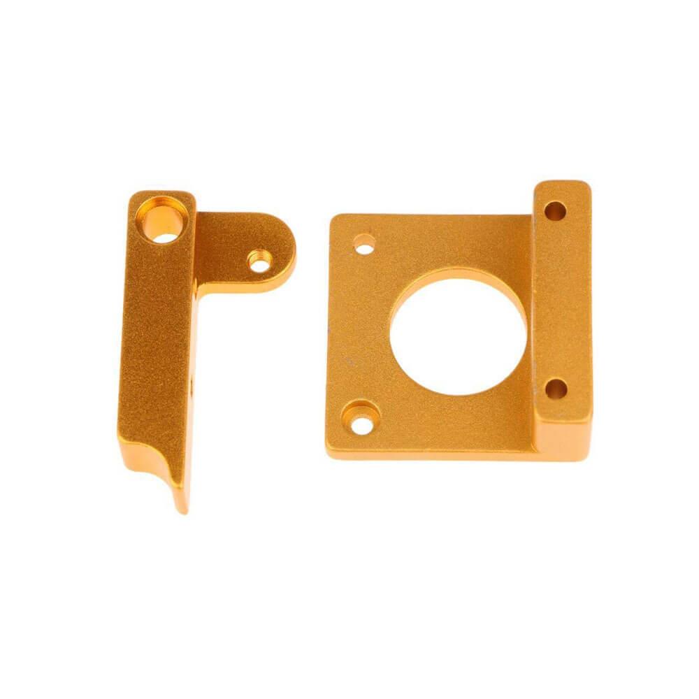 3D Yazıcı Alüminyum Blok 1.75 mm Ekstrüder Braketi MK8 Montaj Bloğu Sol El