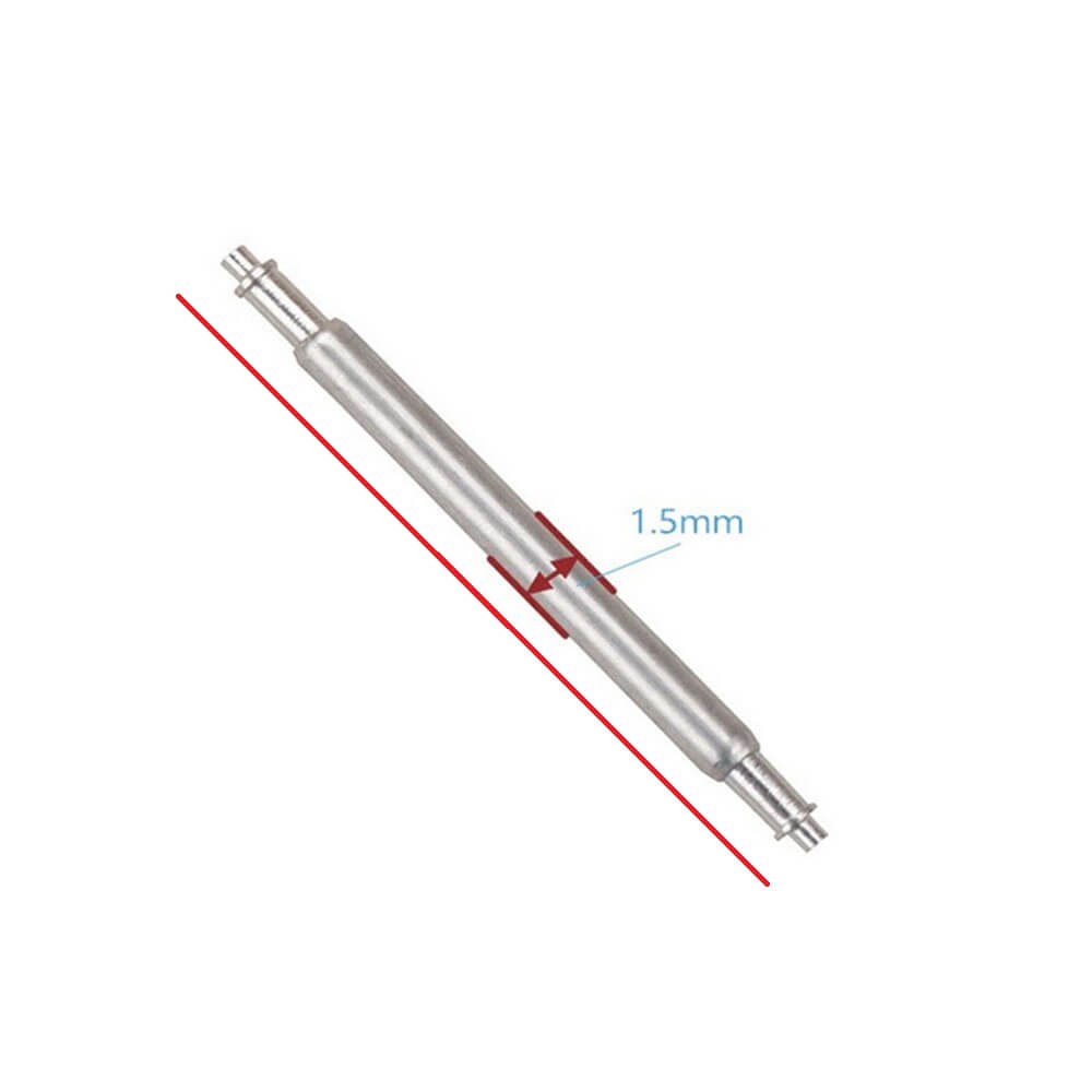 Paslanmaz Çelik Yaylı Kol Saati Kordon Pimi Susta - 1.5mm 10mm - Pims3