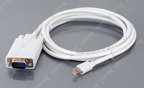 Minidisplayport to VGA Çevirici Kablo Thunderbolt 1.8 Metre