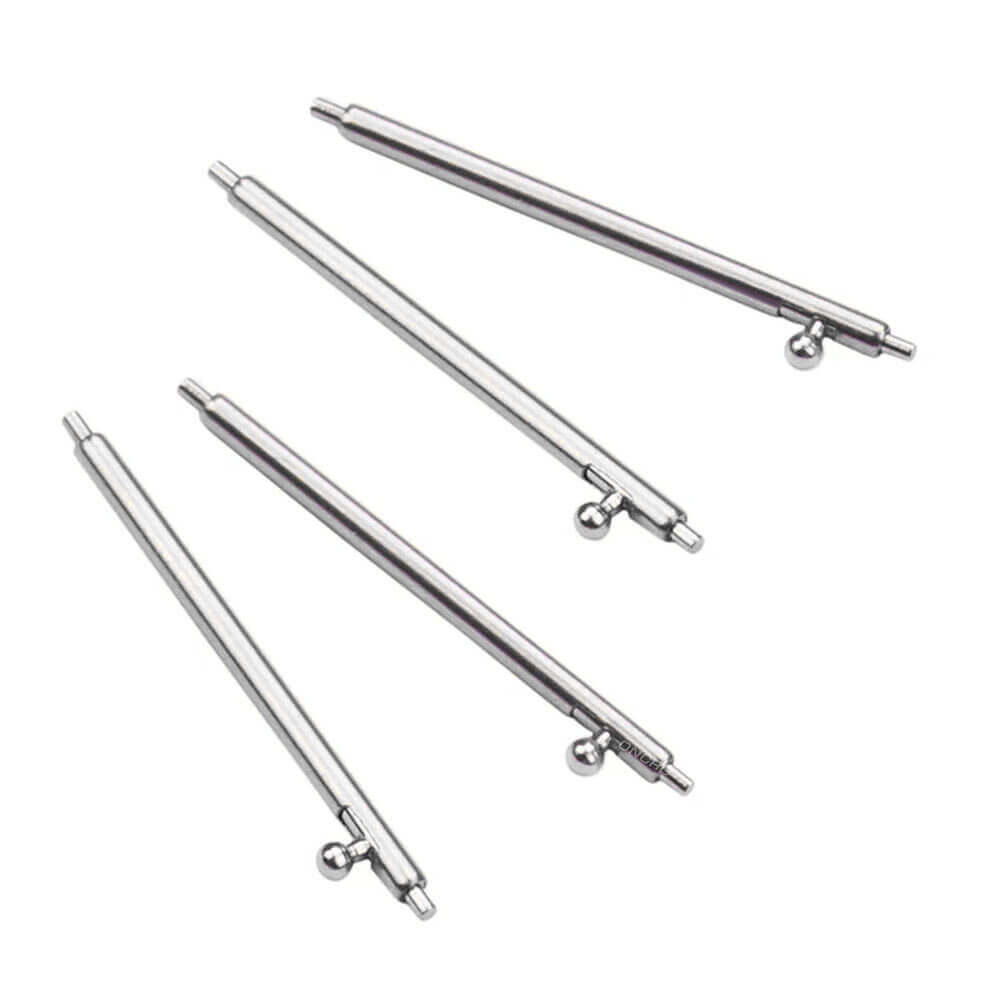 Paslanmaz Çelik Yaylı Otomatik Boynuzlu Kol Saati Kordon Pimi Susta - 1.5mm 15mm - Pims1