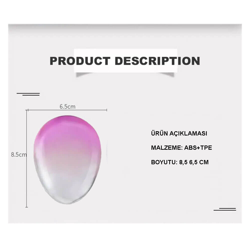 Koodmax Saç Şekillendirici Dolaşık Açıcı Çocuk Tarağı Oval Tarak – Galvanik Kaplama Pembe - TR5