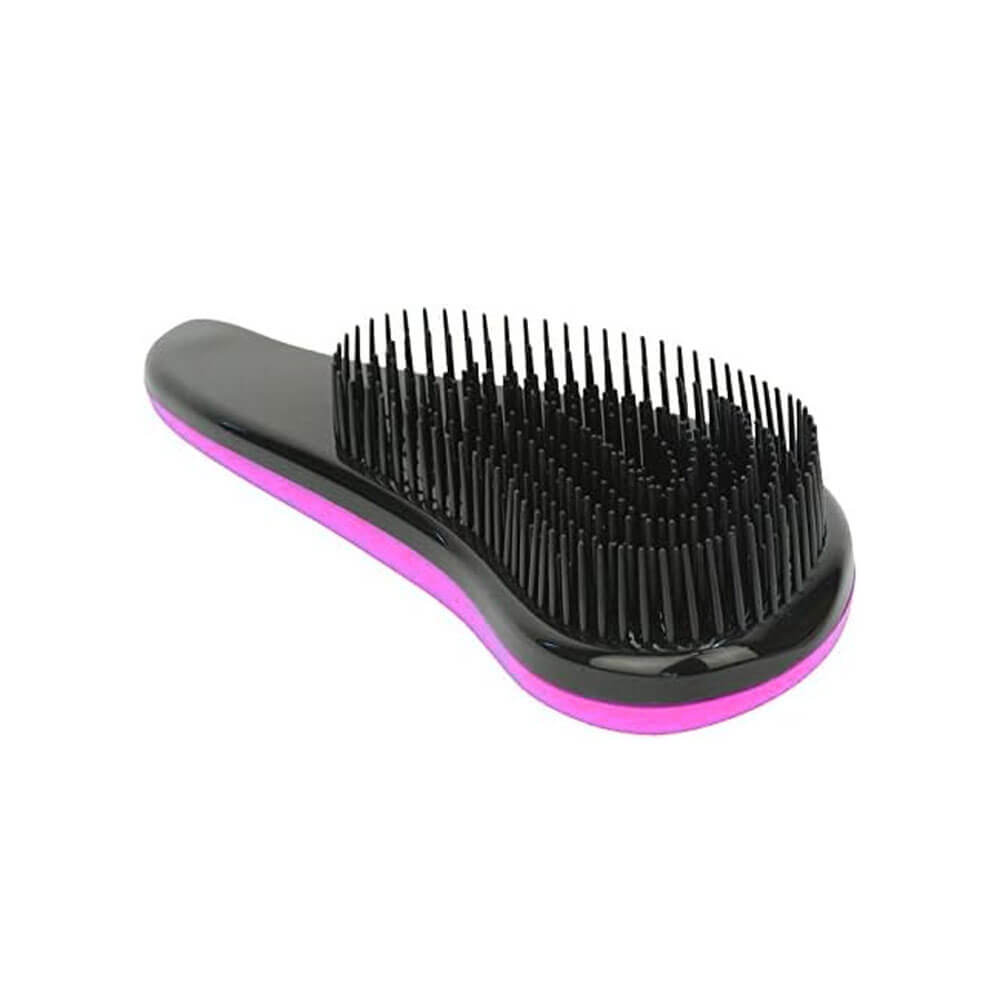 Koodmax Oval Dolaşık Önleyici Saç Fırçası - Saç Açıcı Tarak - Mor - TR1