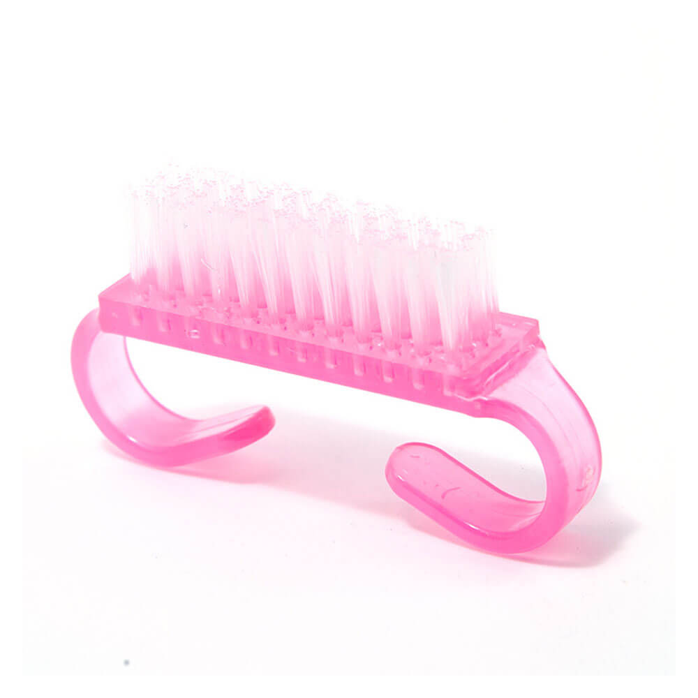 Koodmax Mini Tırnak Temizleme Fırçası Tırnak Toz Temizleme Fırçası - Pembe - NF15