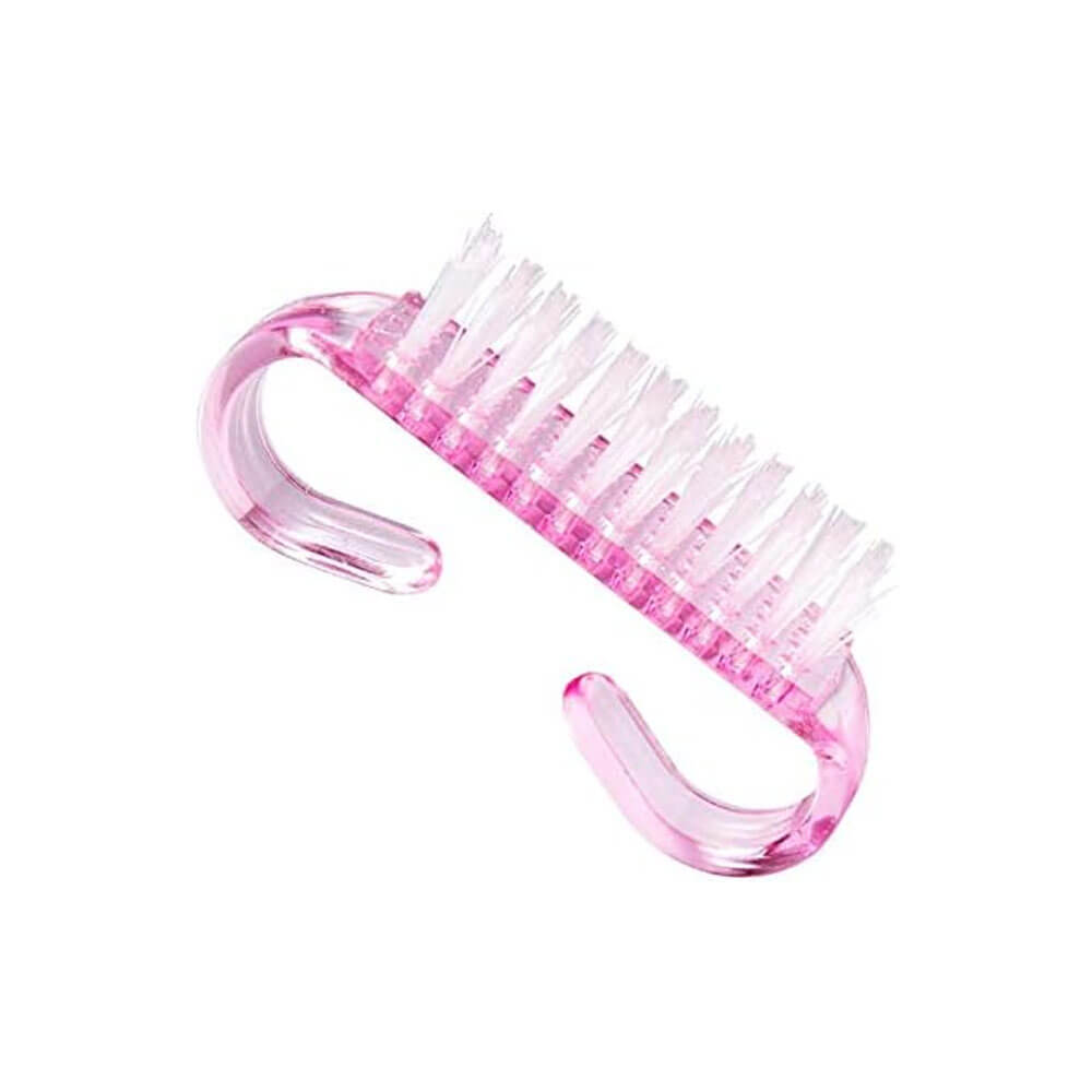 Koodmax Mini Tırnak Temizleme Fırçası Tırnak Toz Temizleme Fırçası - Pembe - NF15