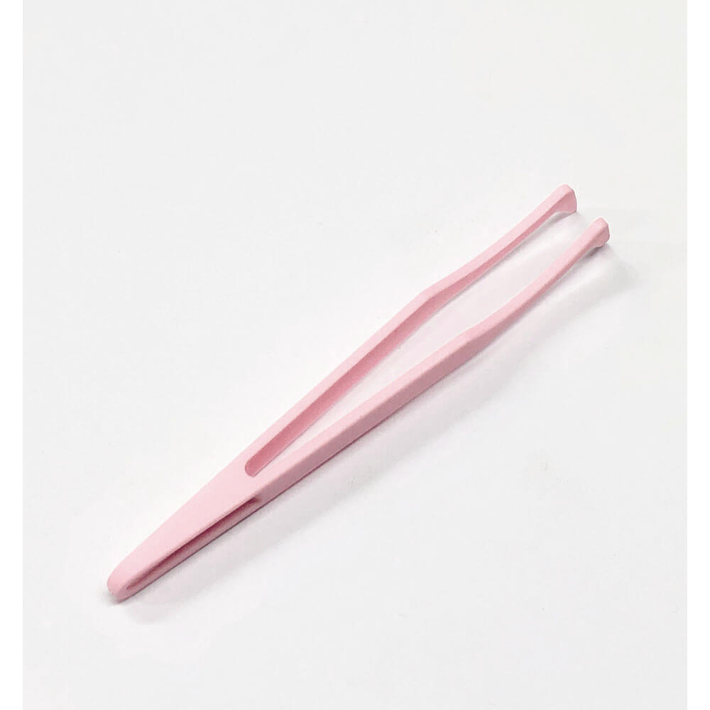 Koodmax Hassas Elektronik ve El Sanatları Tamir Cımbızı Sert Plastik 11.5cm Dirsek Cımbız Pembe- TW2