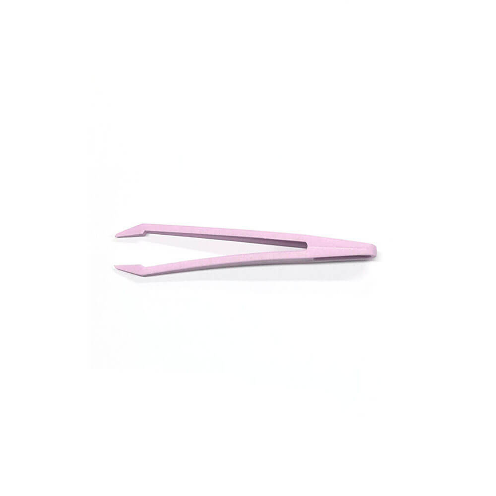 Koodmax Hassas Elektronik ve El Sanatları Tamir Cımbızı Sert Plastik 6cm Düz Cımbız Pembe - TW7