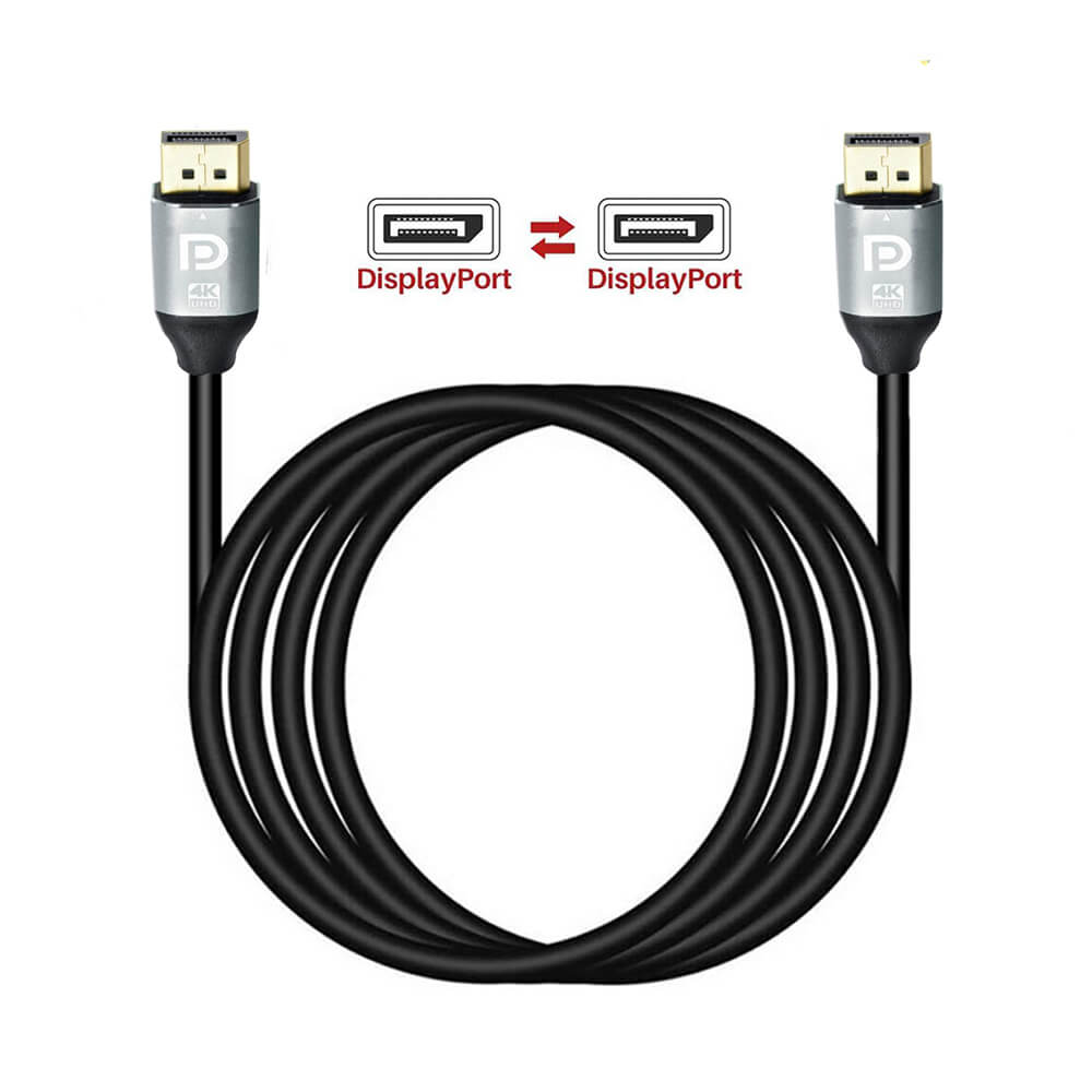Koodmax 4k 60Hz Displayport to Displayport Kablo (DP 1.2) 21.60Gbps, 1080P FreeSync G-Sync - 5 Mt - BA30
