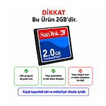 Sandisk 2 Gb Cf Compact Flash Hafıza Kartı