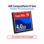 4 Gb Cf Kart Compact Flash Cnc Kart