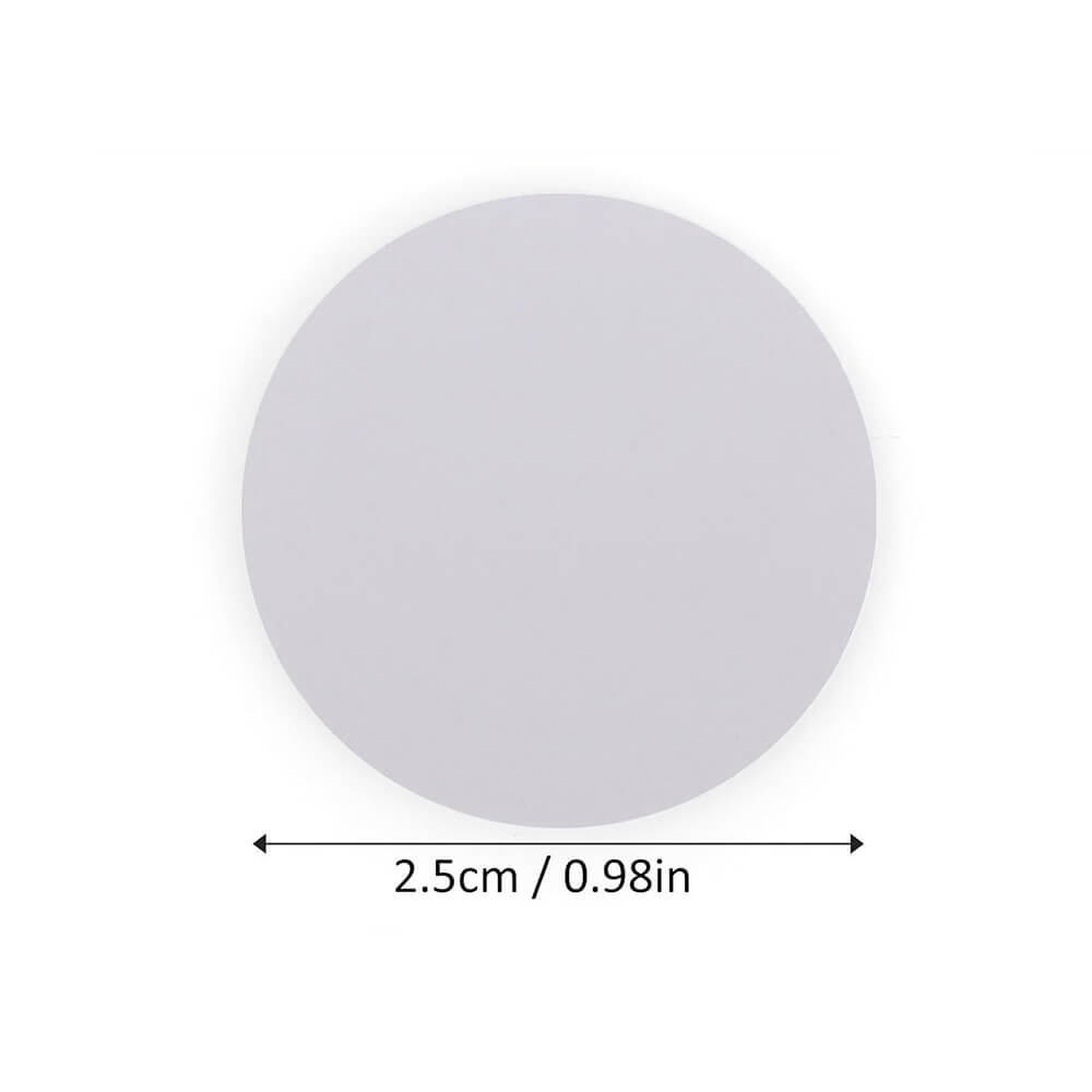 Ntag215 NFC Coin Kart - 13.56Mhz 504 Byte Yuvarlak 25mm - Yeniden Yazılabilir Tagmo Amiibo Uyumlu