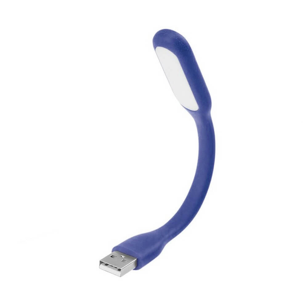 Koodmax - Taşınabilir Usb Led Lamba Işık Katlanabilir Notebook Kitap Okuma Klavye Aydınlatma - Lacivert