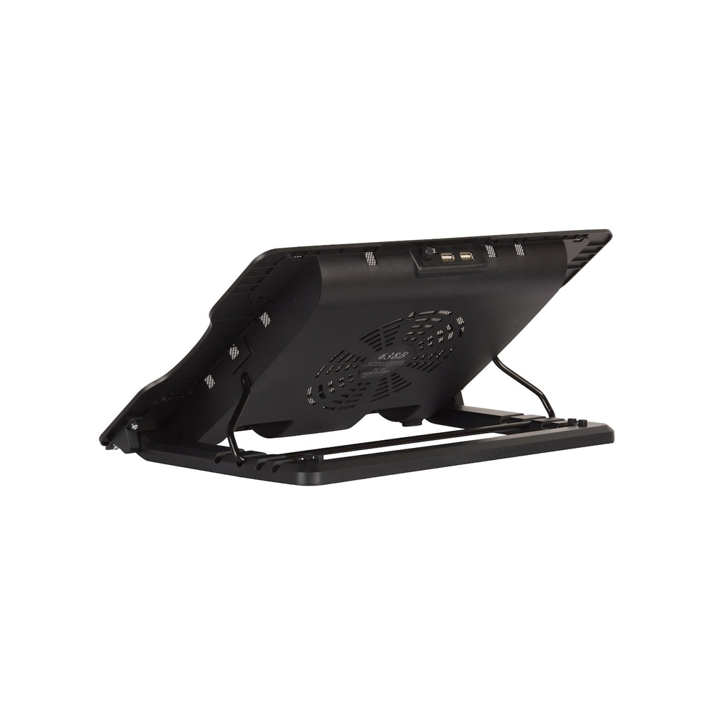 Koodmax Notebook Soğutucu Ergostand Yükseklik Ayarlı 9 - 17" Laptop Soğutucu Stand 5 Kademeli 14CM Fan