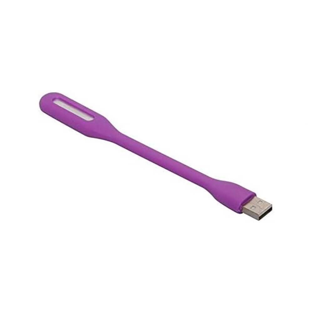 Koodmax - Taşınabilir Usb Led Lamba Işık Katlanabilir Notebook Kitap Okuma Klavye Aydınlatma - Mor