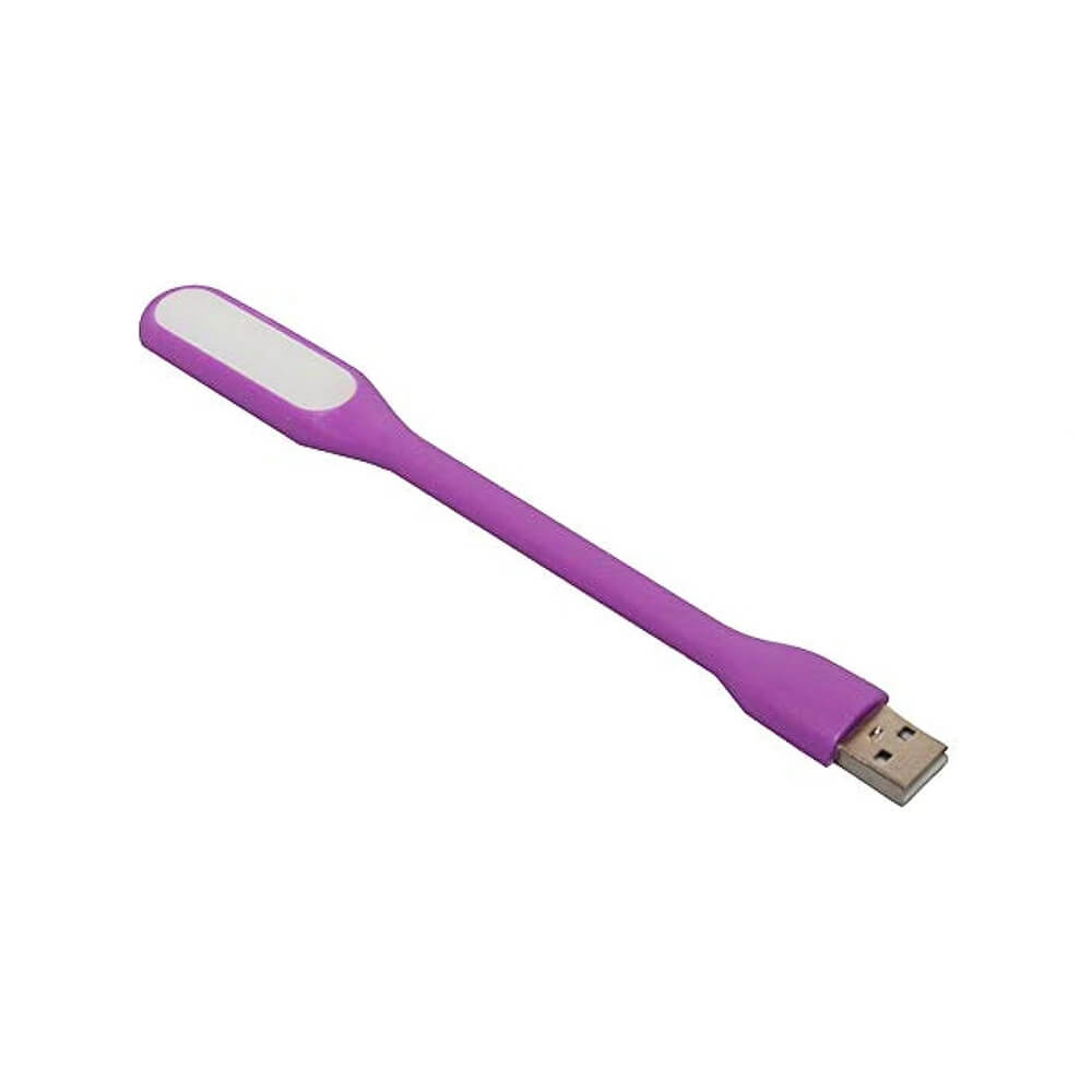 Koodmax - Taşınabilir Usb Led Lamba Işık Katlanabilir Notebook Kitap Okuma Klavye Aydınlatma - Mor