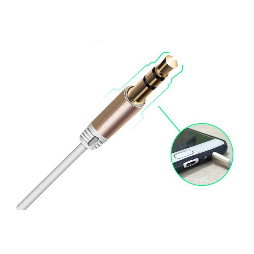 Aoleaky L122 Aux Ses Kablosu 3.5mm Stereo Erkek Erkek Kablo - 1.2m - SSD 61