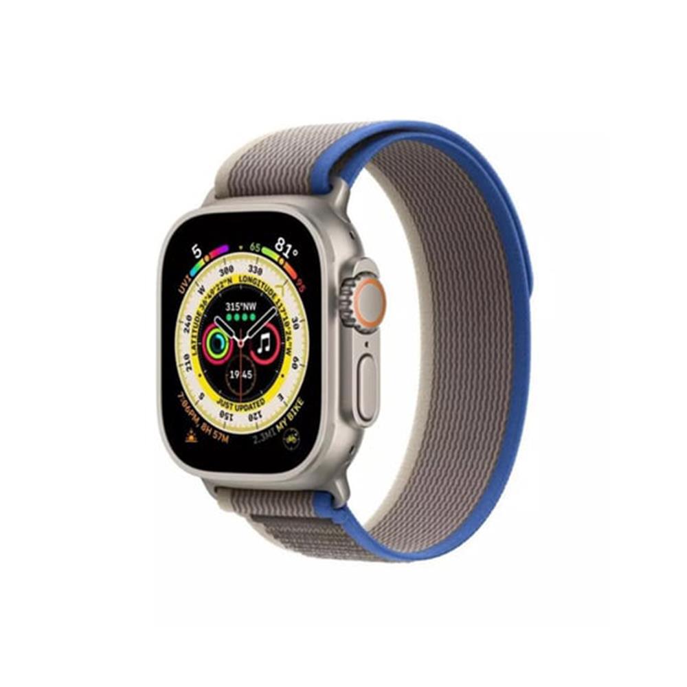 Apple Watch Trail Loop Kordon - 42/44/45/49mm - Gri Mavi