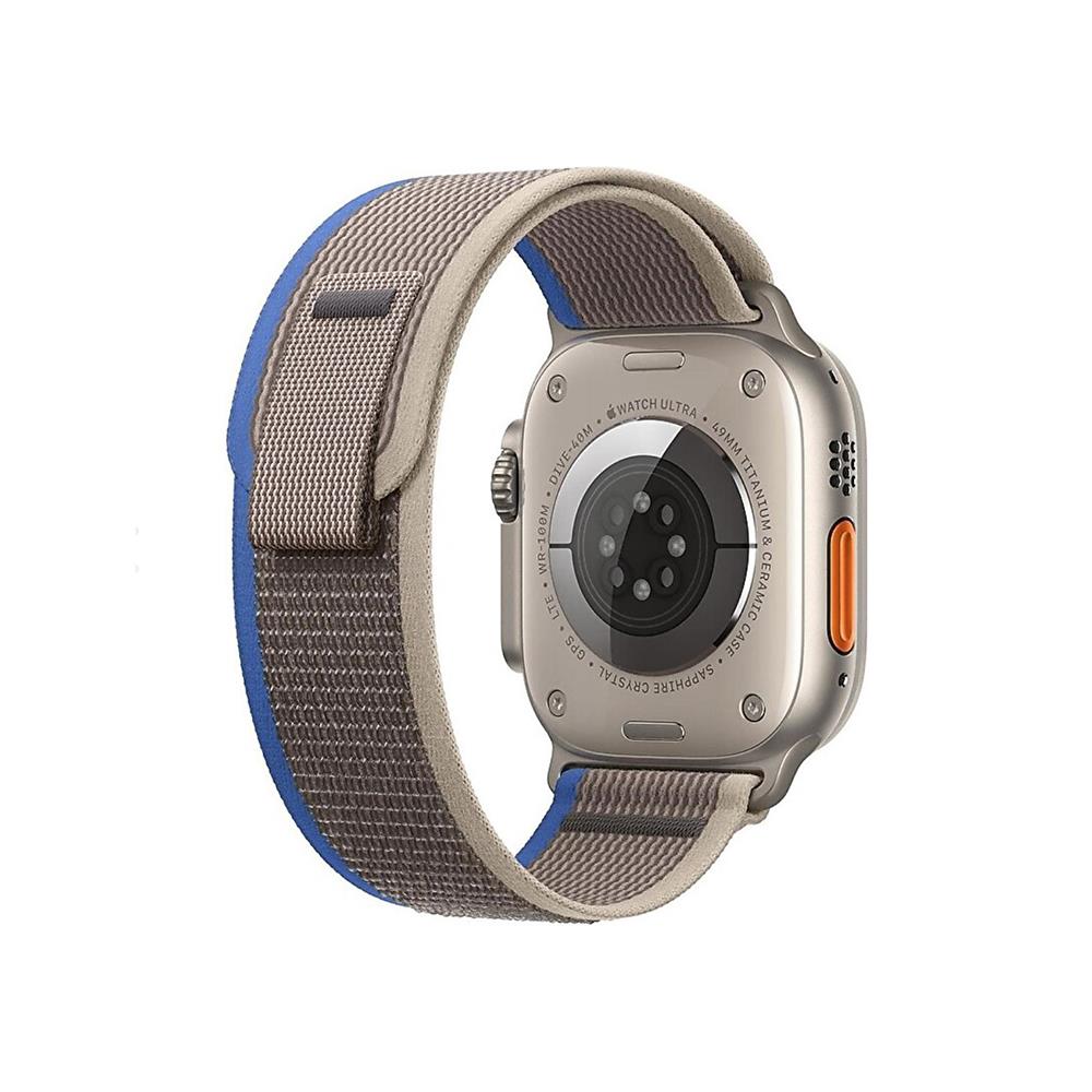 Apple Watch Trail Loop Kordon - 42/44/45/49mm - Gri Mavi