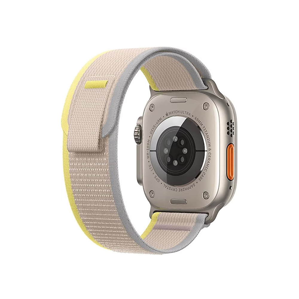 Apple Watch Trail Loop Kordon - 42/44/45/49mm - Sarı Gri