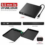 9.5mm Sata Usb Dvd Rw Kutusu - Ürün Sadece Kutudur - Ön Kapak Dahil