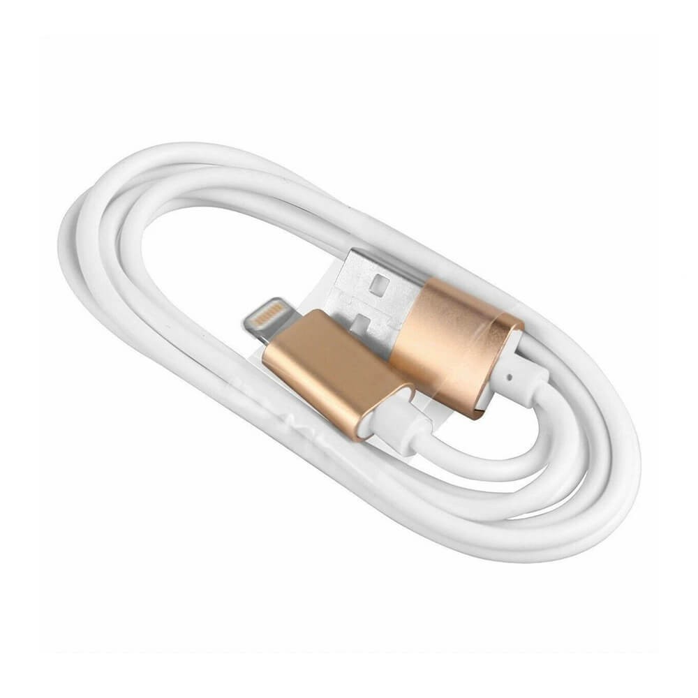 iPhone 7 8 X Xs Xr 11 12 13 14 Pro Max Plus Hızlı Şarj Kablosu 2 Amper Usb To Lightning - Gold