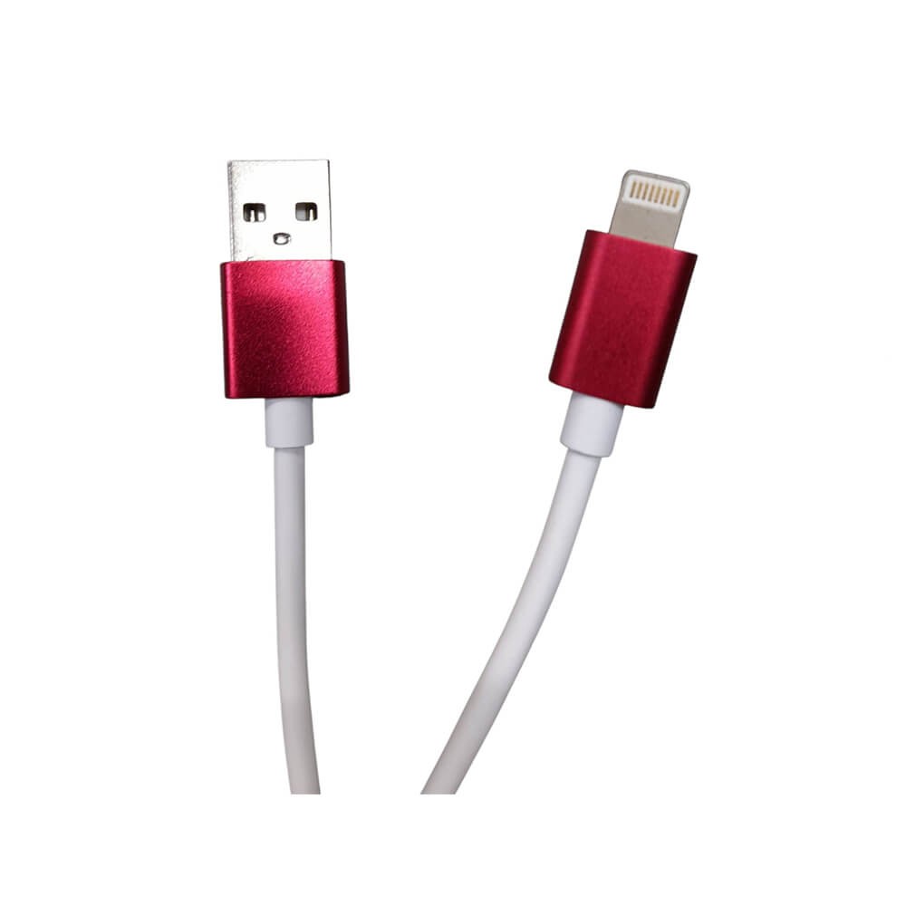 iPhone 7 8 X Xs Xr 11 12 13 14 Pro Max Plus Hızlı Şarj Kablosu 2 Amper Usb To Lightning - Pembe