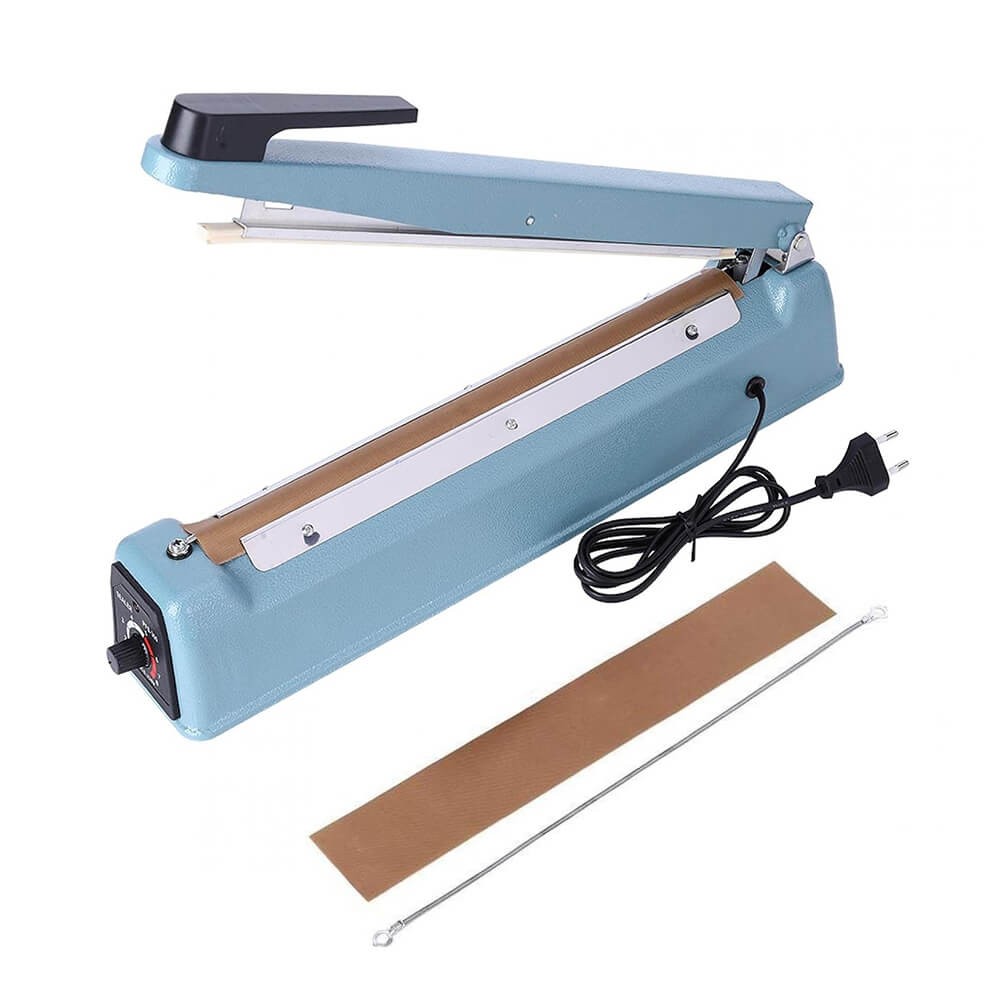 PSF-200 - 20cm Poşet Ağzı Kapama Yapıştırma Makinası - Metal Gövde
