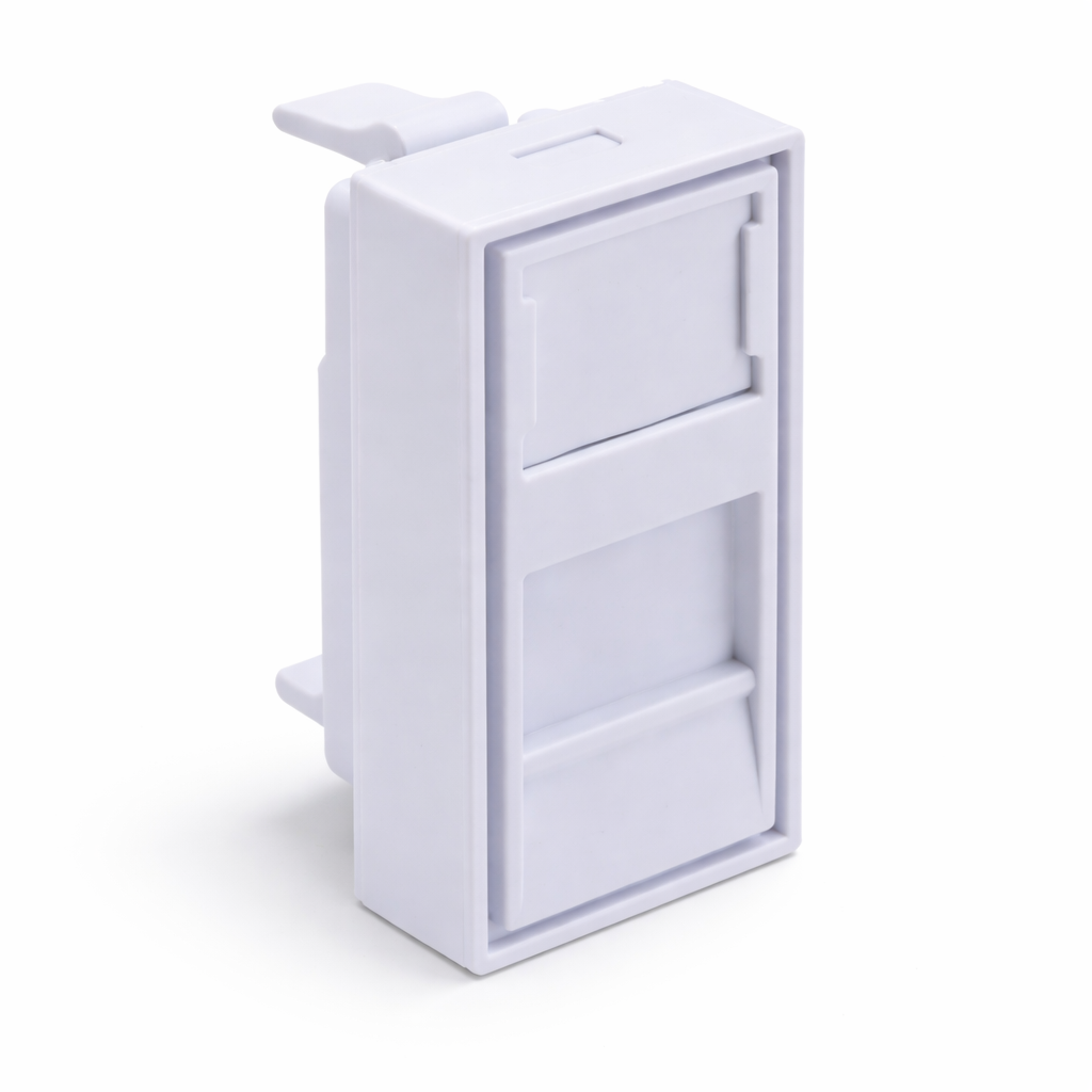 Keystone Boş Kapak RJ45 Priz Panel Kör Modül Beyaz