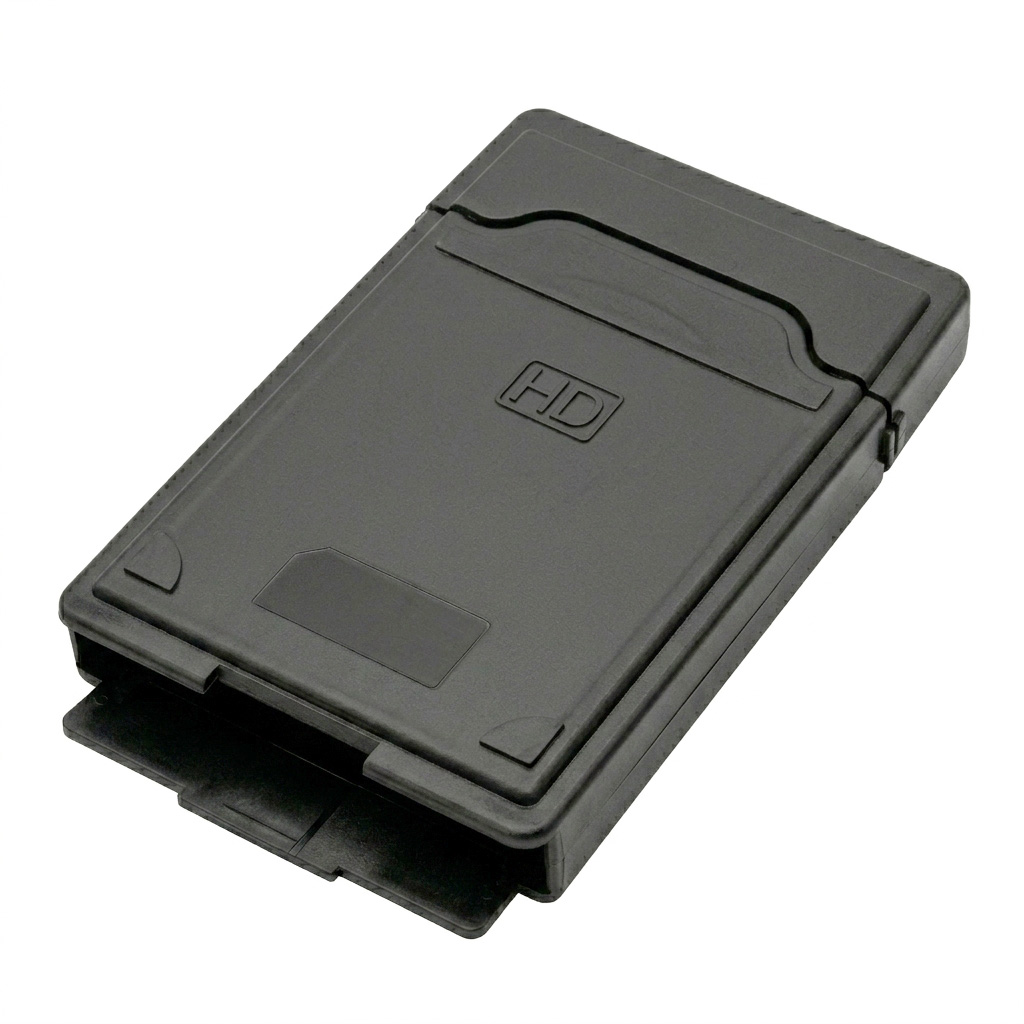 2.5 inç HDD SSD Harddisk Taşıma ve Koruma Kutusu Sert Plastik