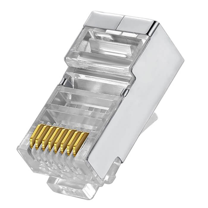 Cat6 Metal Rj45 Jack Konnektör Uç Ethernet Jak