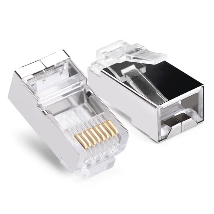 Cat6 Metal Rj45 Jack Konnektör Uç Ethernet Jak