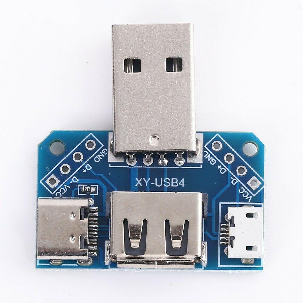 Xy Usb4 Arduino Usb Dönüştürücü Terminal Micro Usb Type C Usb 3.1