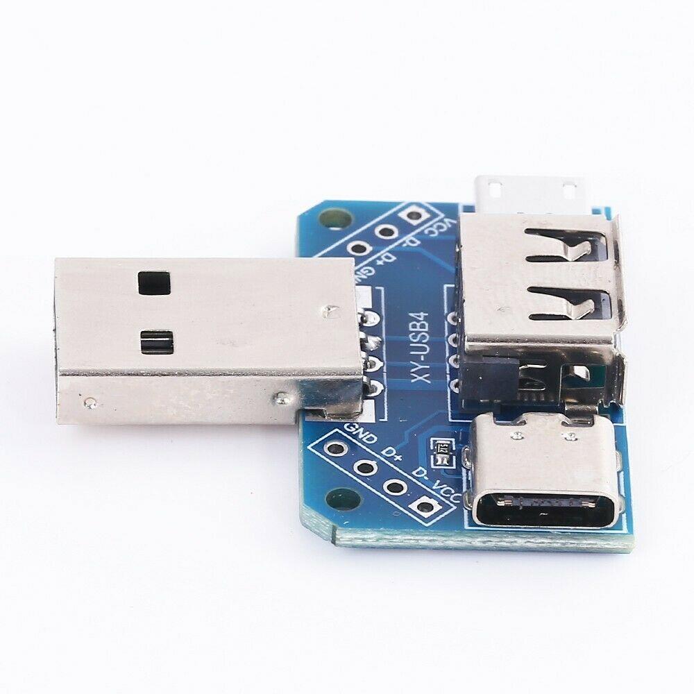 Xy Usb4 Arduino Usb Dönüştürücü Terminal Micro Usb Type C Usb 3.1