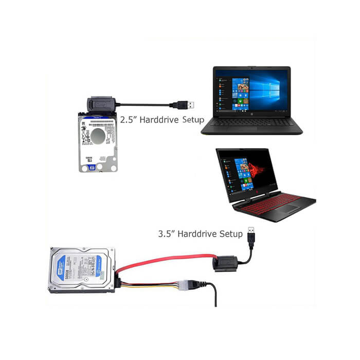 USB to ide Sata HDD DVD CD Çevirici Kablo