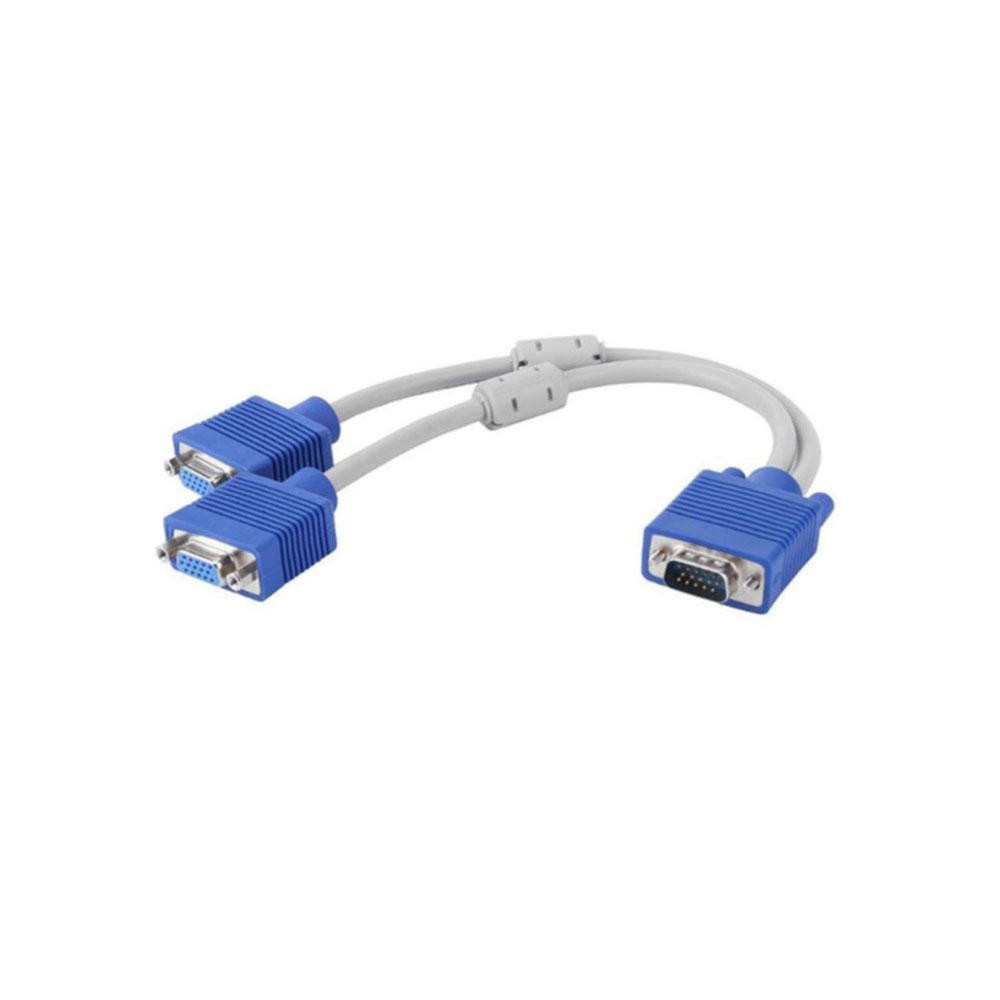 Görüntü Çoklayıcı Vga Y Kablo - Vga Çoklayıcı - Vga Splitter