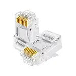 RJ45 Ağ Kablosu Sıkma Pense Seti 100'lü Konnektör