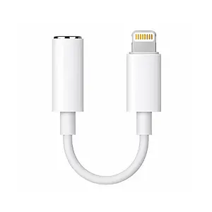 iPhone Uyumlu Lightning Telefon Kulaklık Çevirici Aux Dönüştürücü 7 8 X 11 12 13 14 Pro - Gri