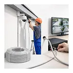50 Metre - Cctv Kablo - Güvenlik Kamera Kablosu - 2+1 0.50mm