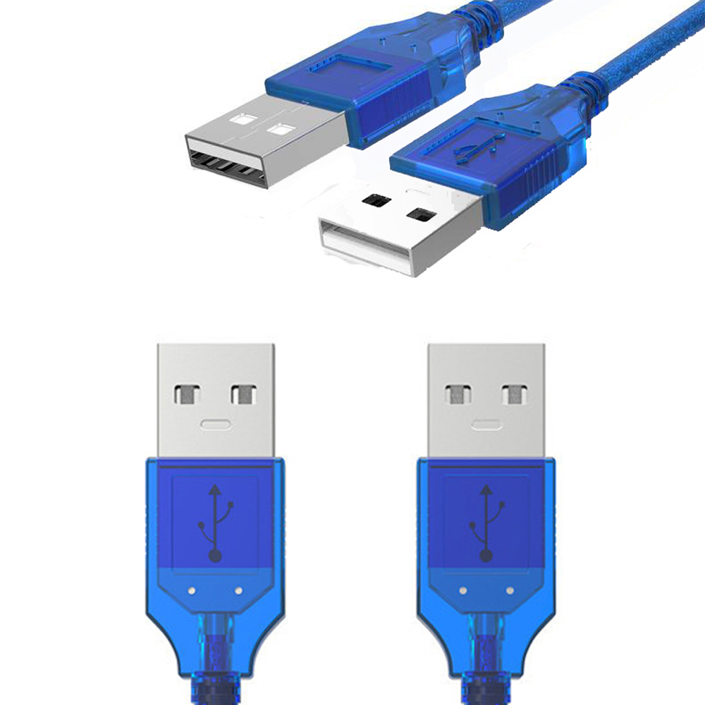 Usb Erkek Erkek Kablo Usb 2.0 İki Ucu Erkek Erkek Kablo 3 M